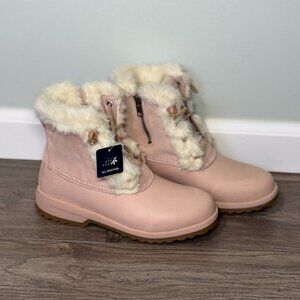 Pink Sperry Waterproof Winter Boots Size 6